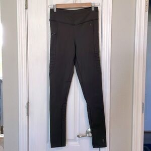 Like New Smartwool women’s small black merino wool blend athletic leggings